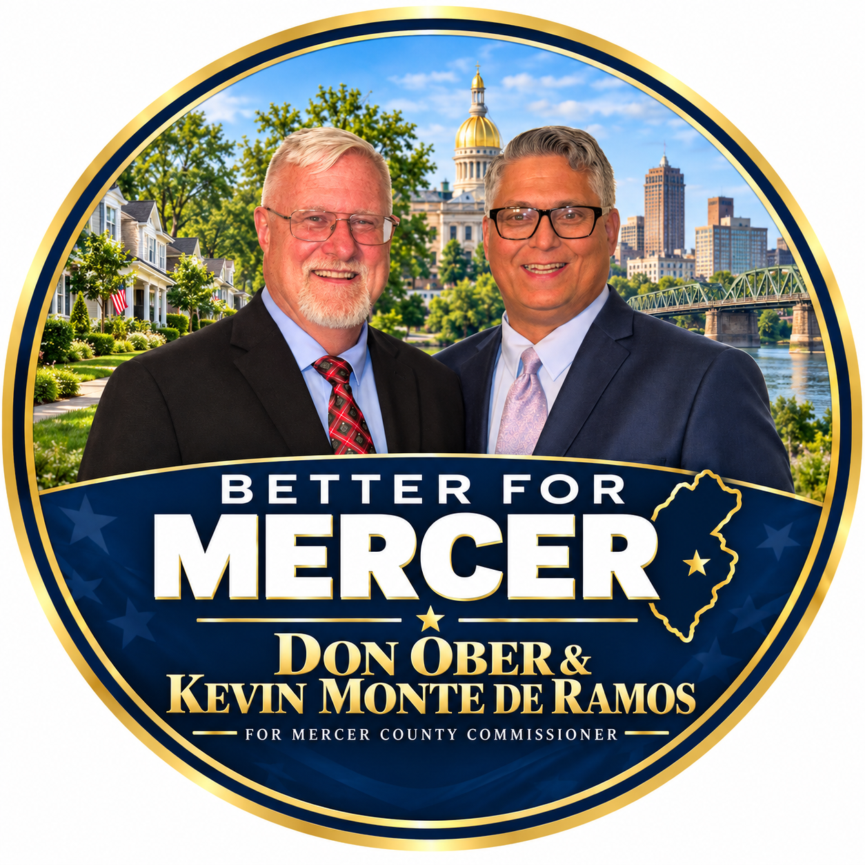 Ober & Monte de Ramos for Mercer County Commissioner