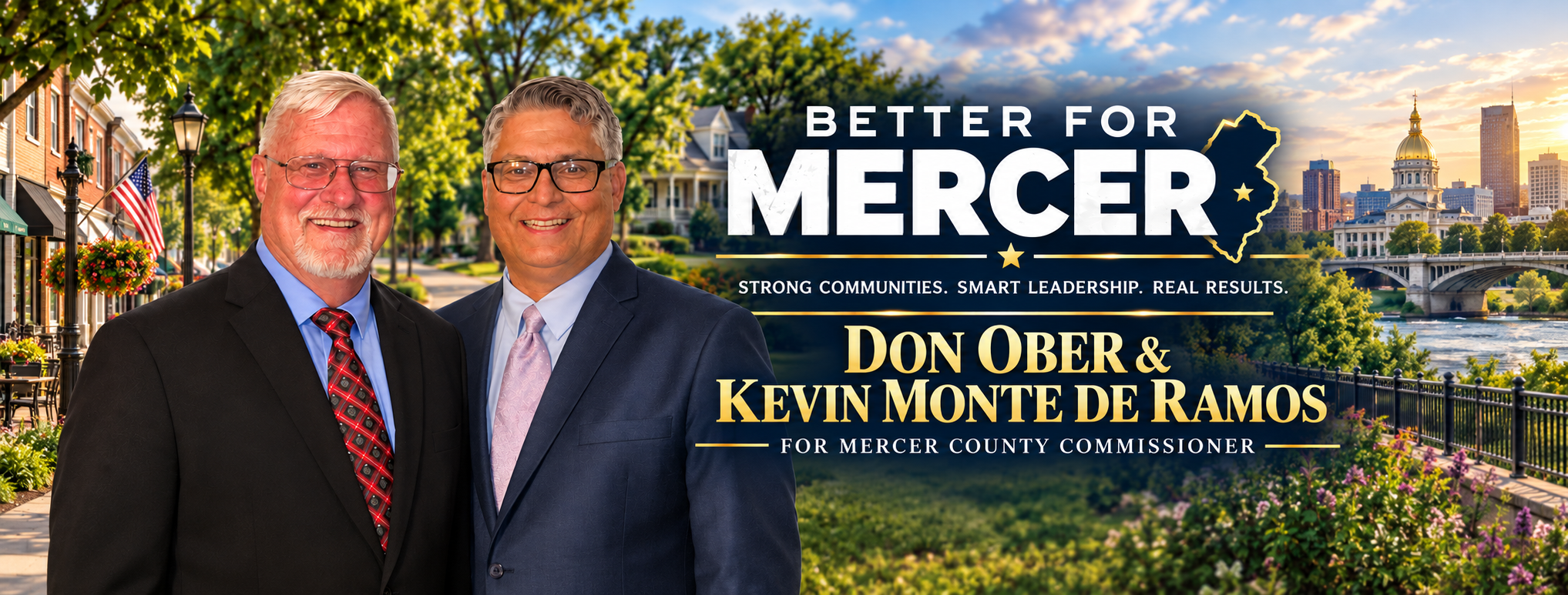 Ober & Monte de Ramos for Mercer County Commissioner
