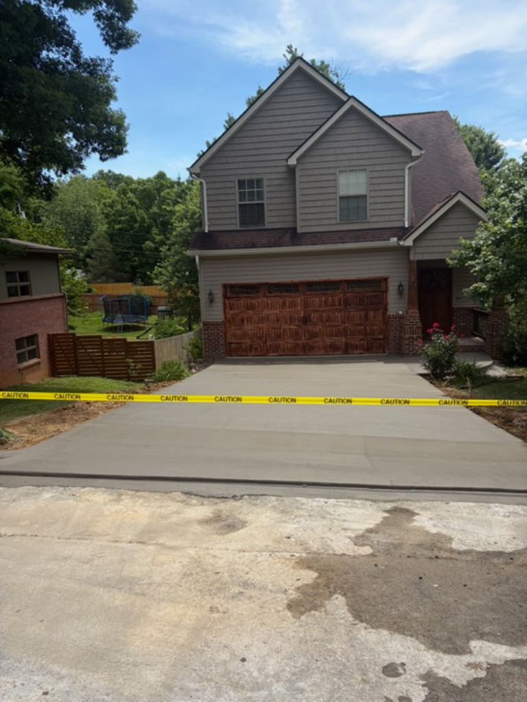 Residential Driveway Pour