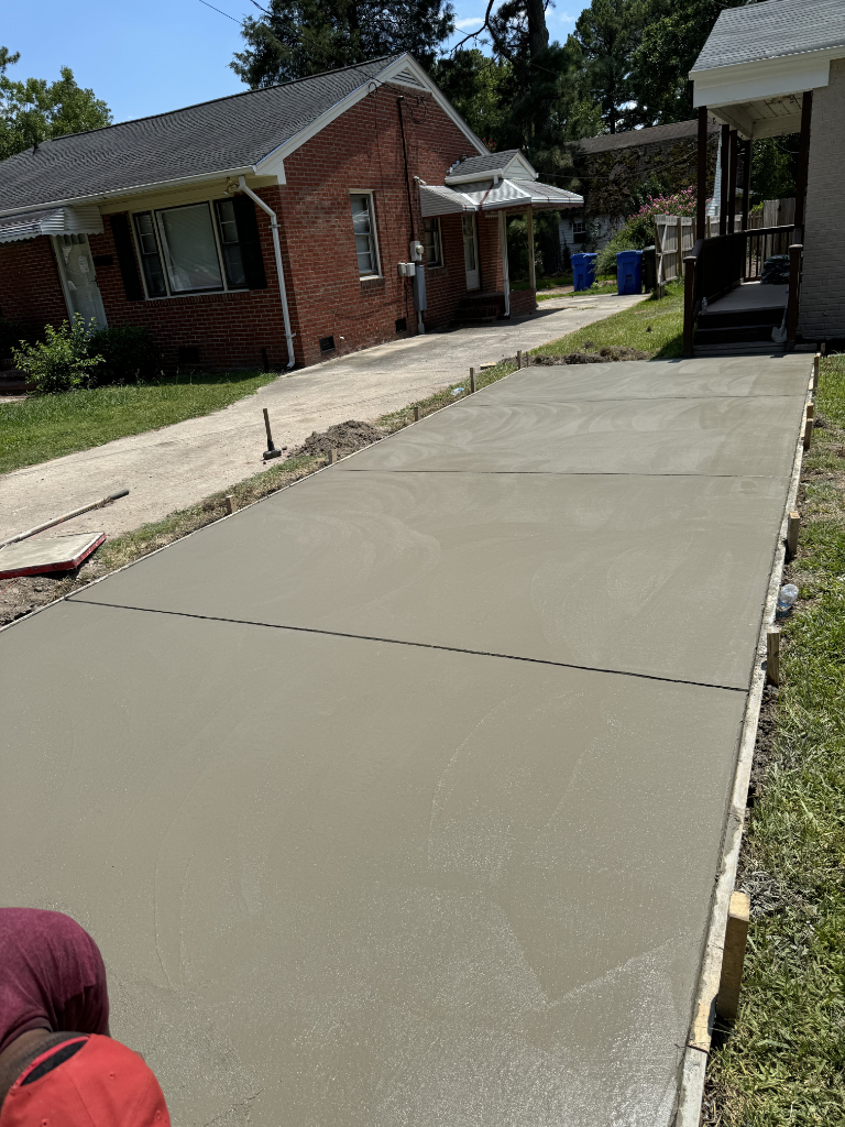 New Construction Driveway