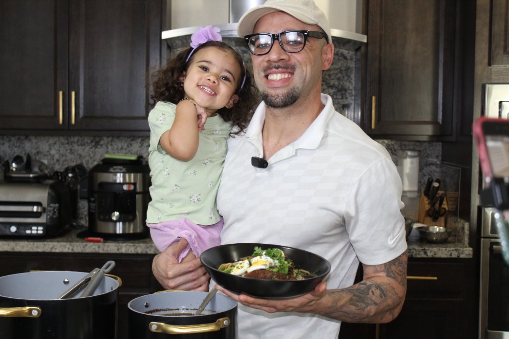 Chef Charles Bell in professional kitchen