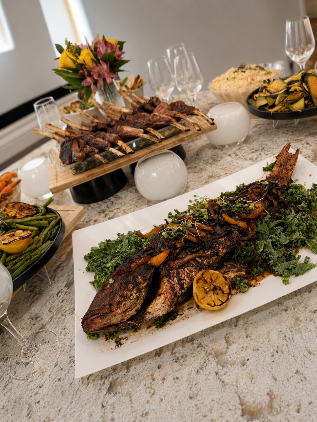 Chef Charles Bell vacation-rental food service 2