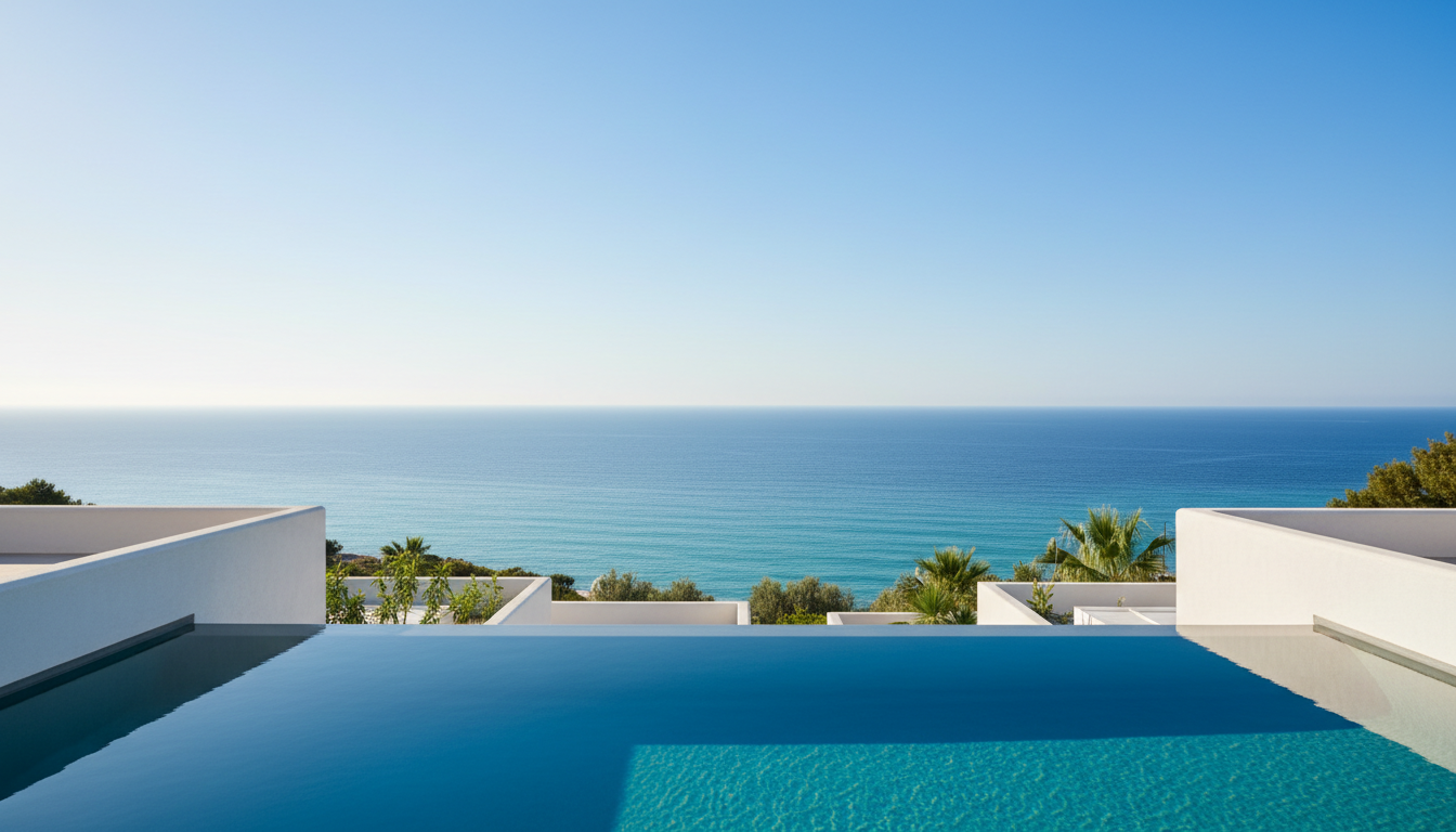 Mediterranean sea view