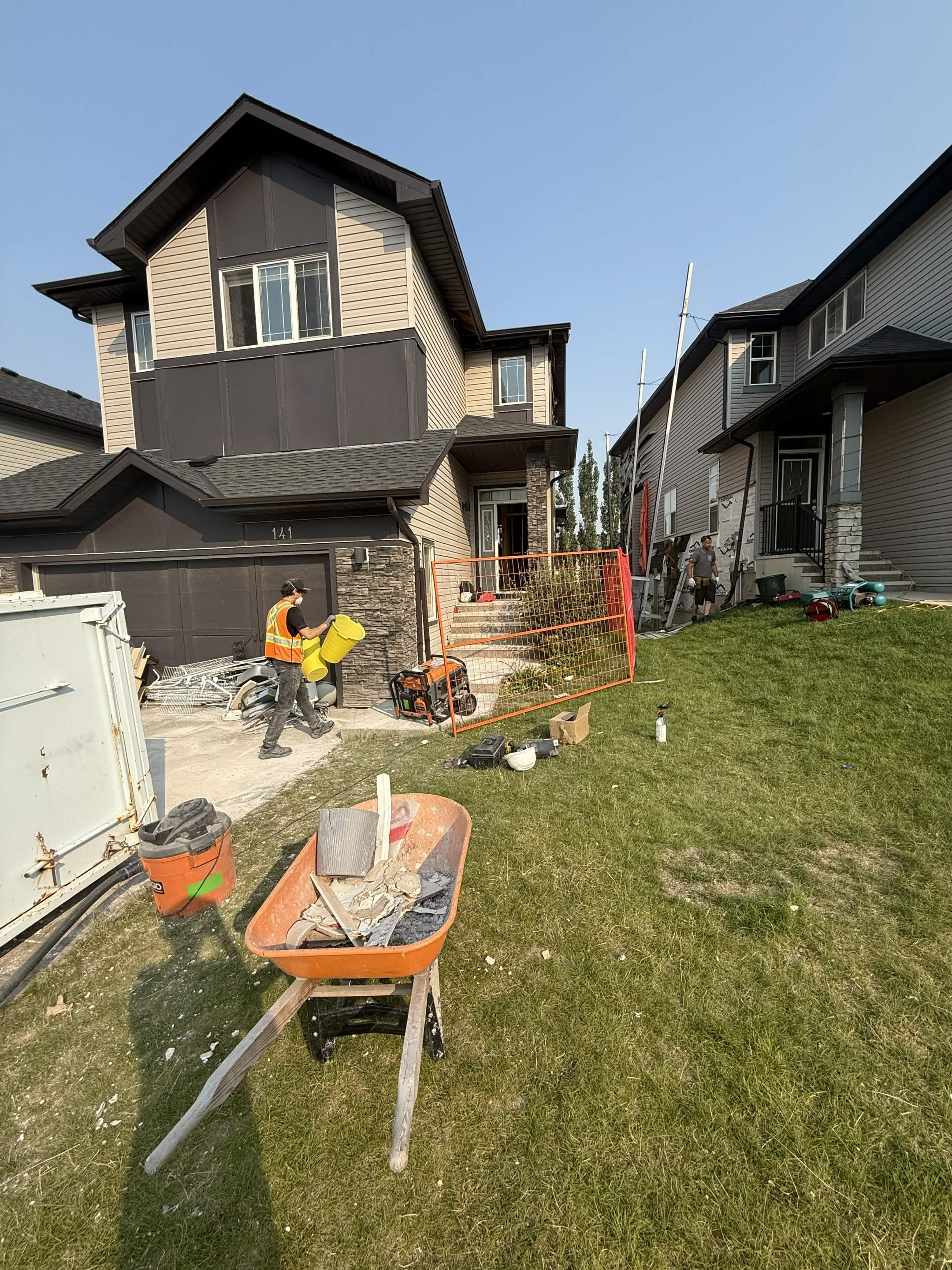 Sherwood — Full Gut Tear-Down (House Fire)