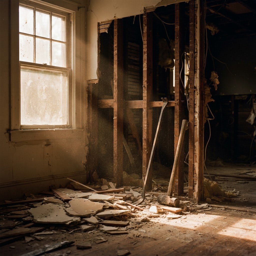 Wild West Demolition crew on a residential job