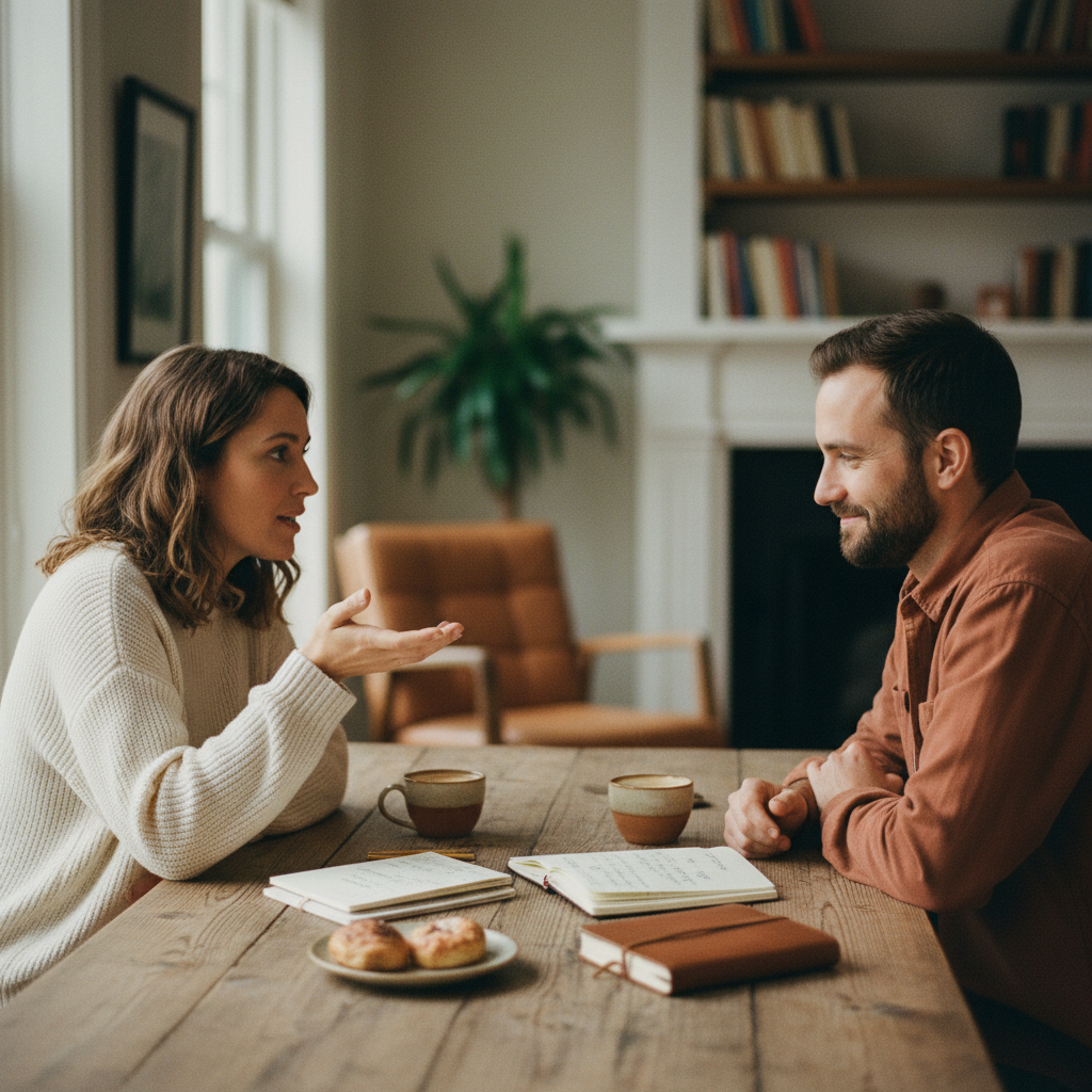 Coffee conversation