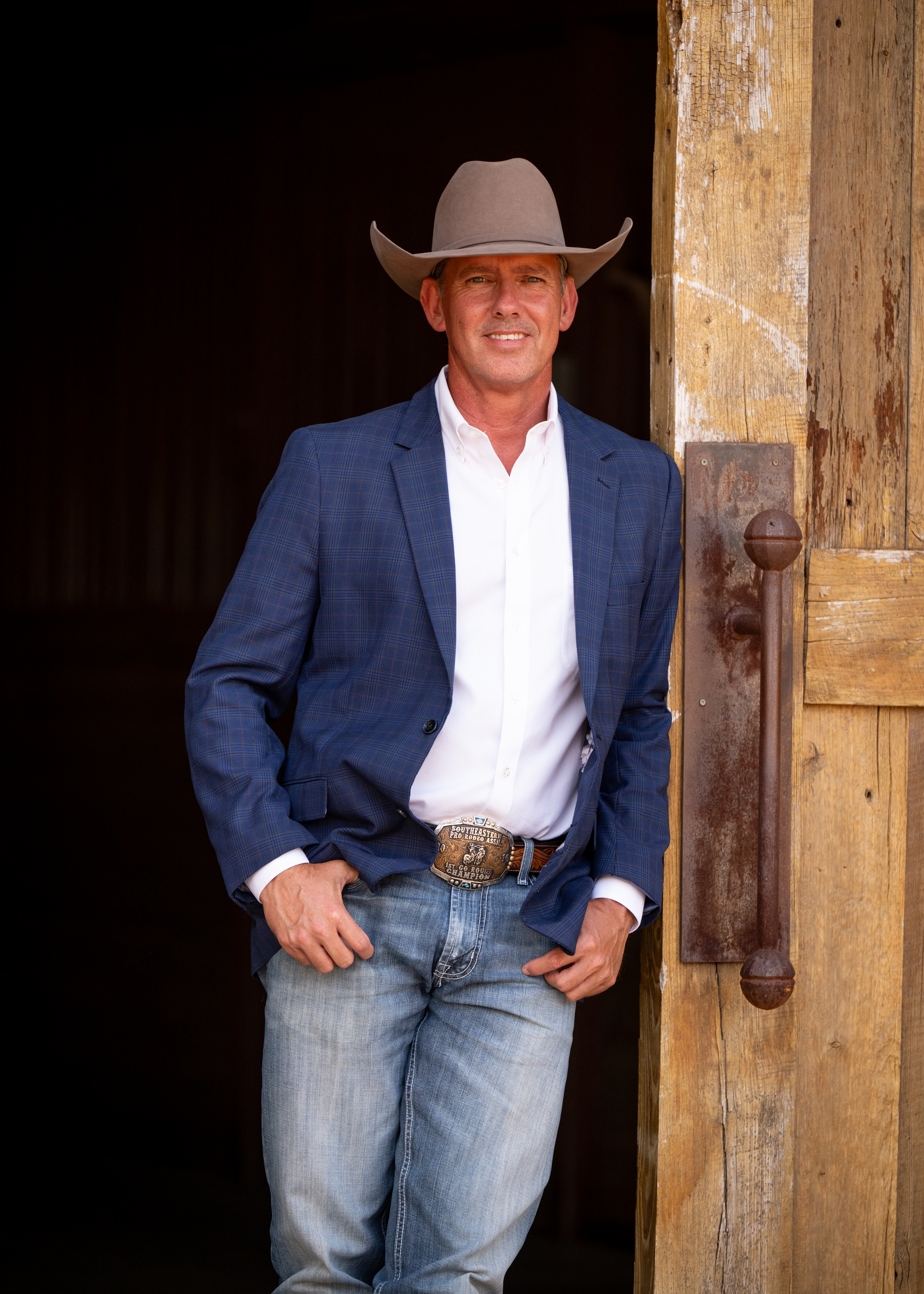 David Inman in a ranch setting