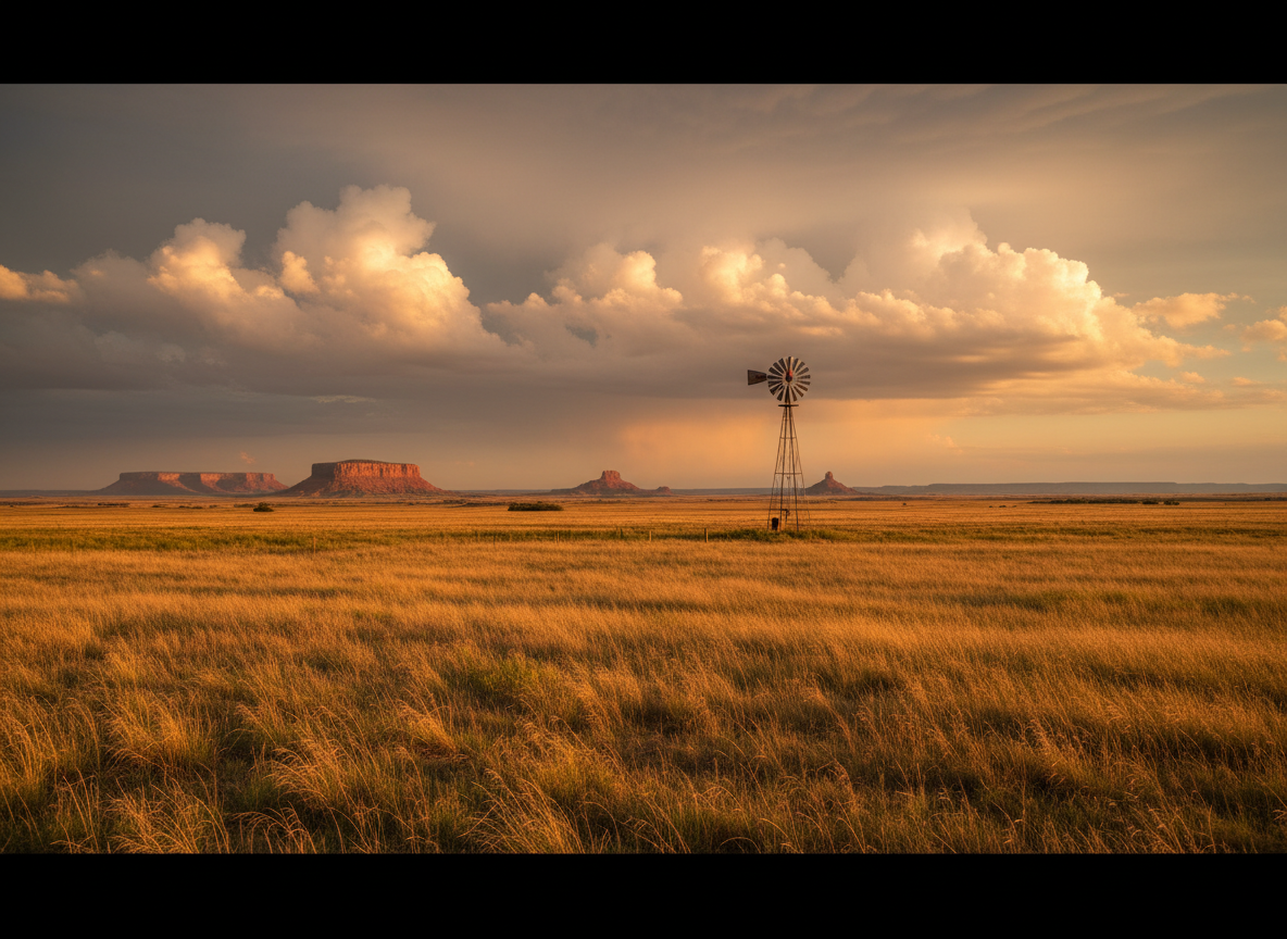 Big-sky ranch panorama