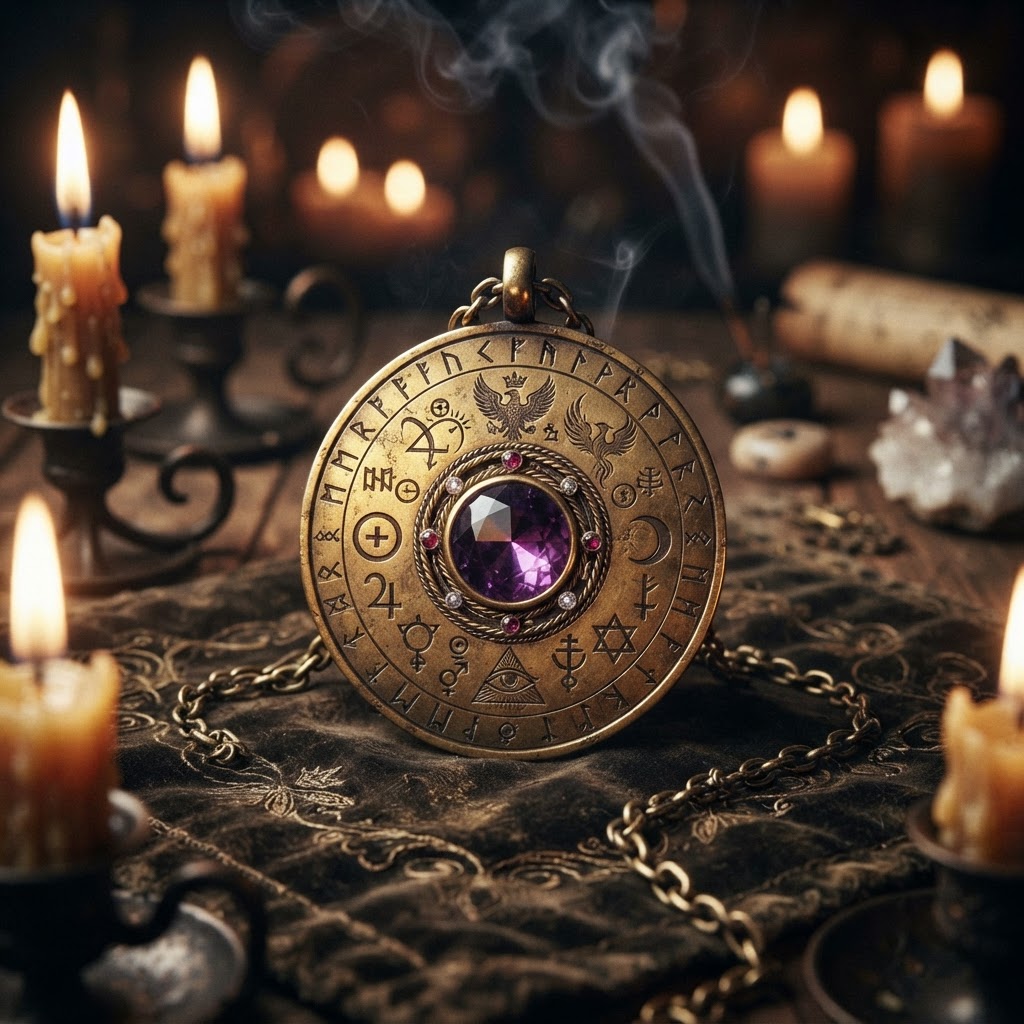 Power & Success Talisman — ancient spiritual talisman pendant
