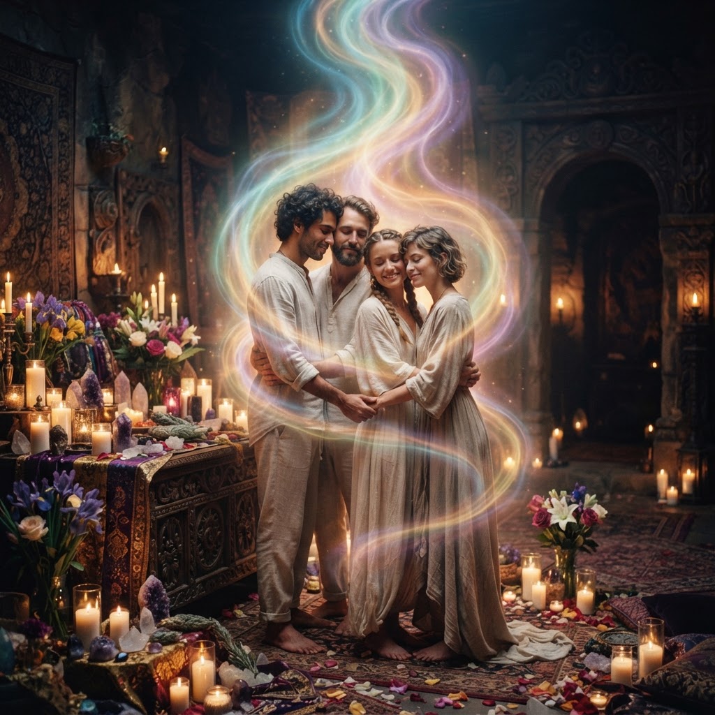 LGBT Love Spells spiritual ritual imagery