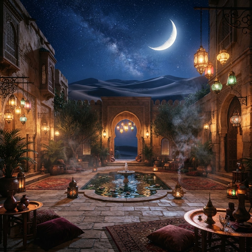 Jinn love spells and magick in an ancient-inspired spiritual setting