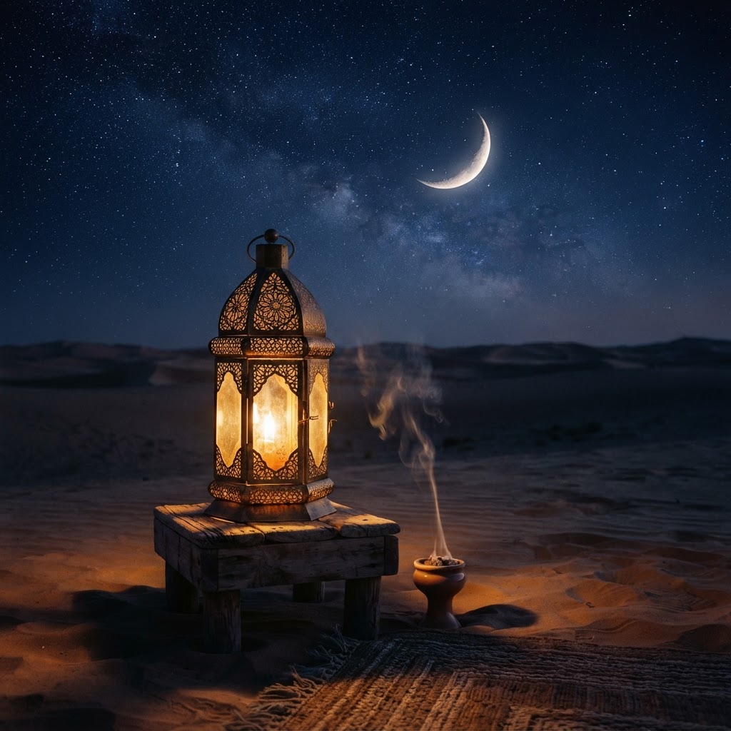 Jinn lost love spiritual guidance under a crescent moon