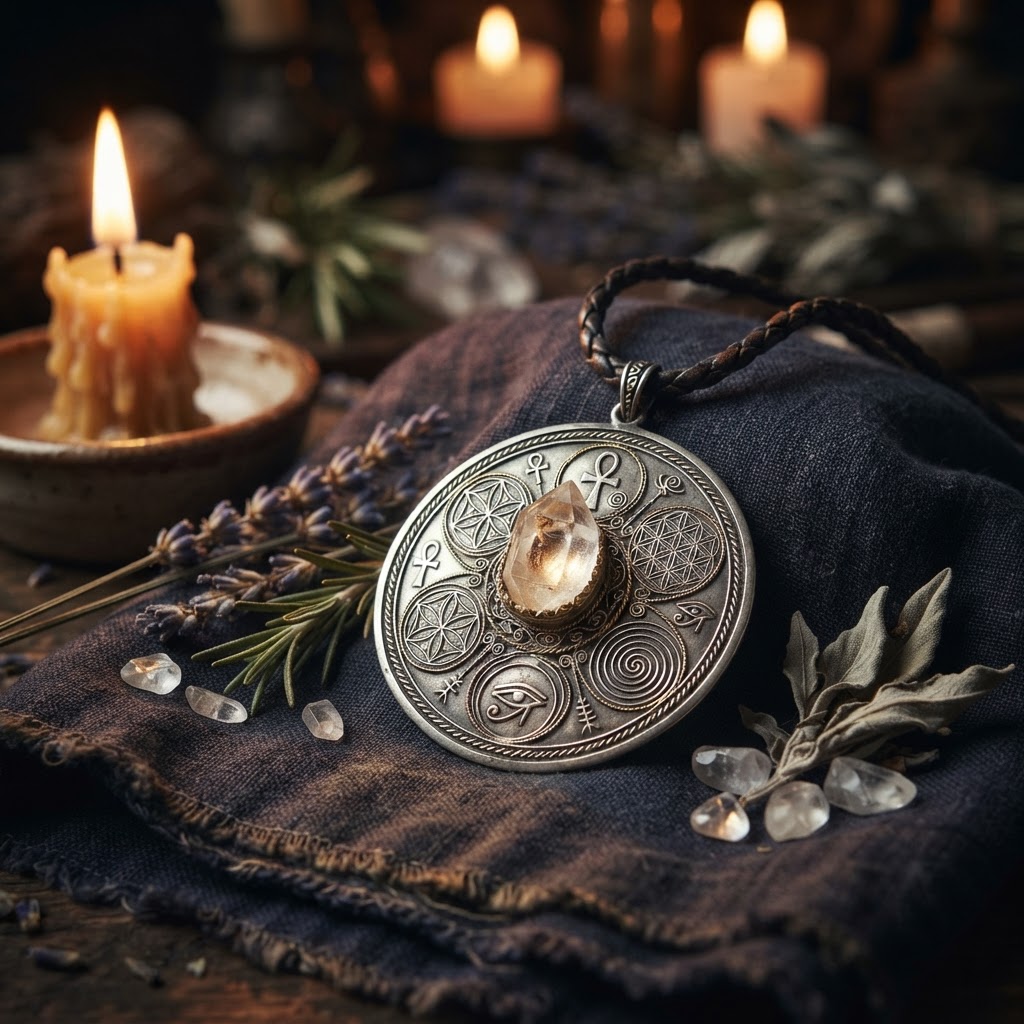 Healing Talisman — ancient spiritual talisman pendant