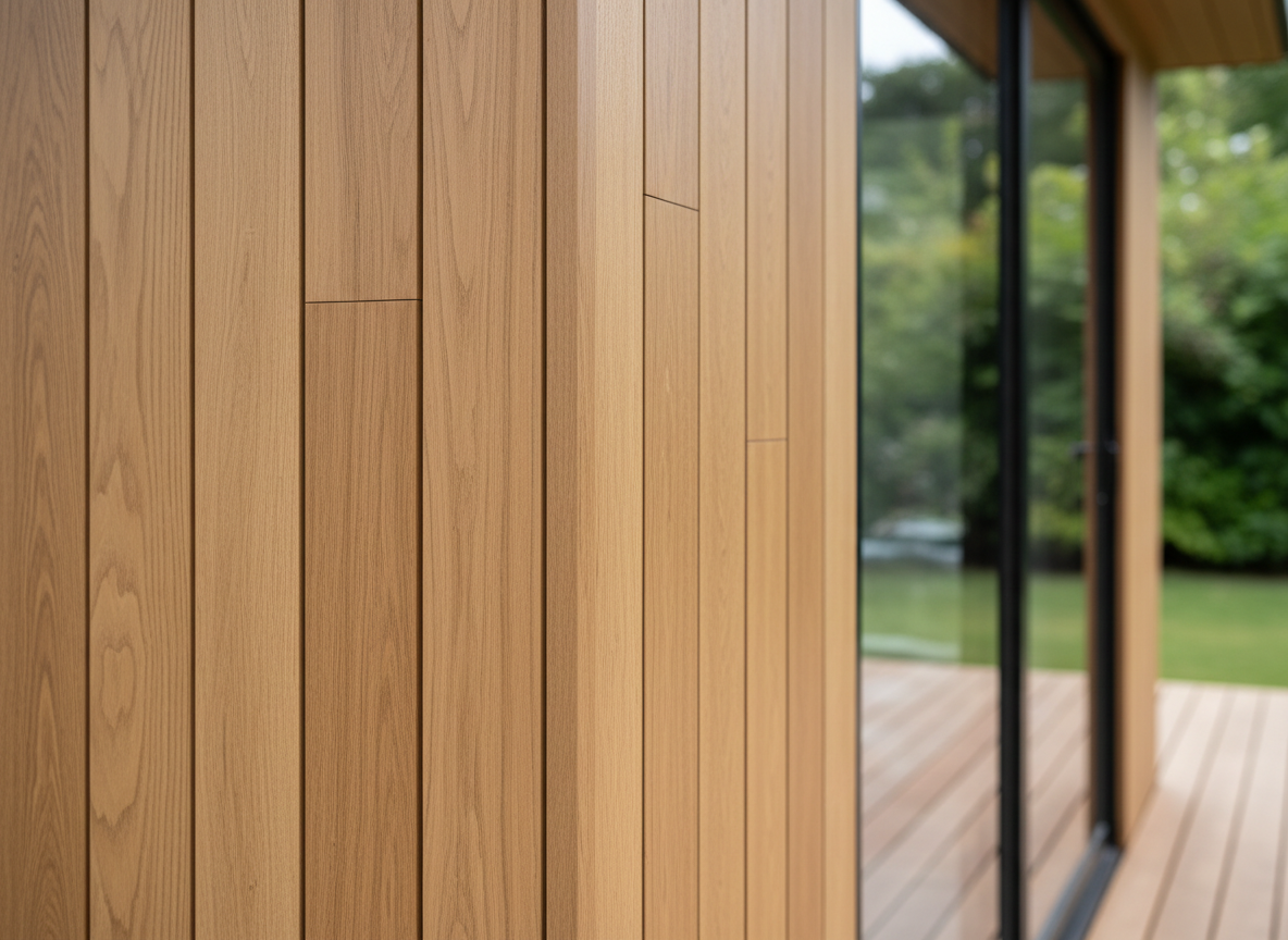 Composite Cladding Board - Oak
