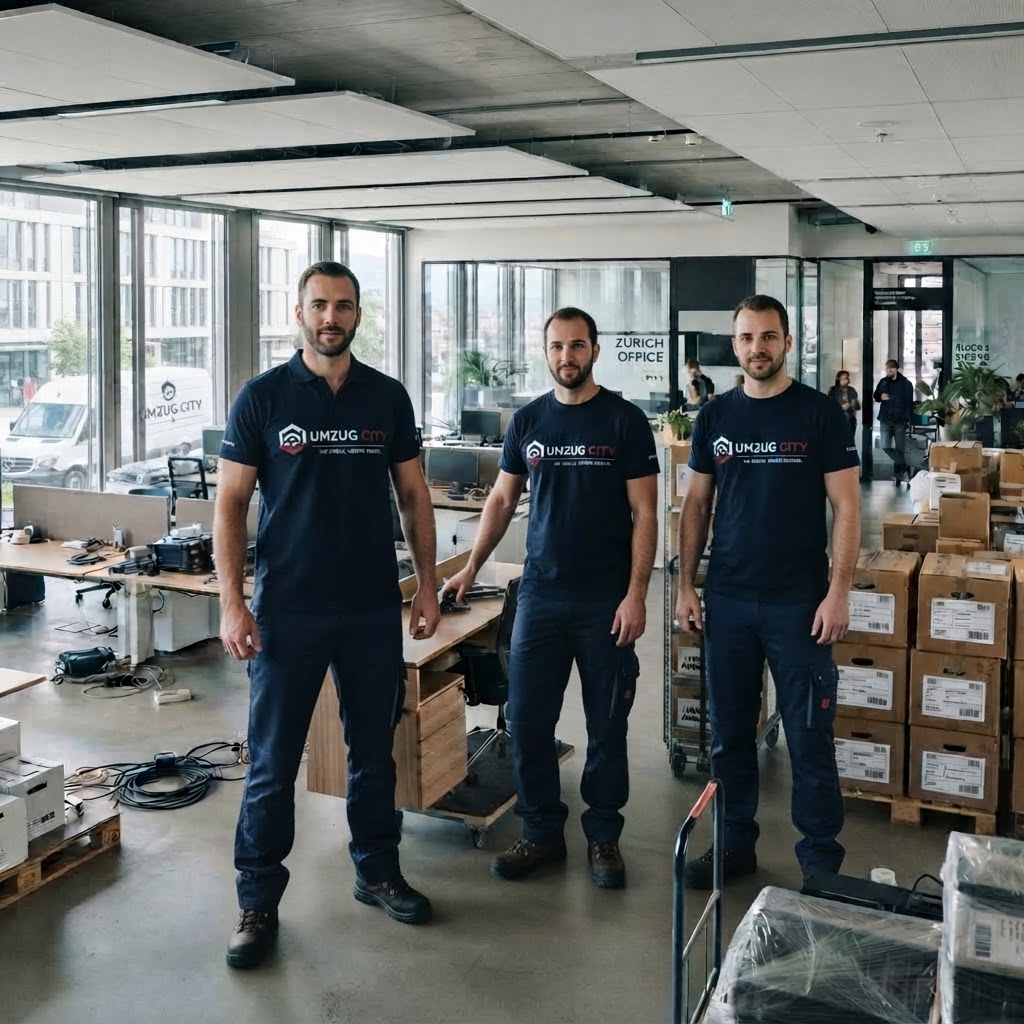 Firmenumzug in Zürich – Umzug City Firmenumzug Zürich – Professioneller Büroumzug durch Umzug City
