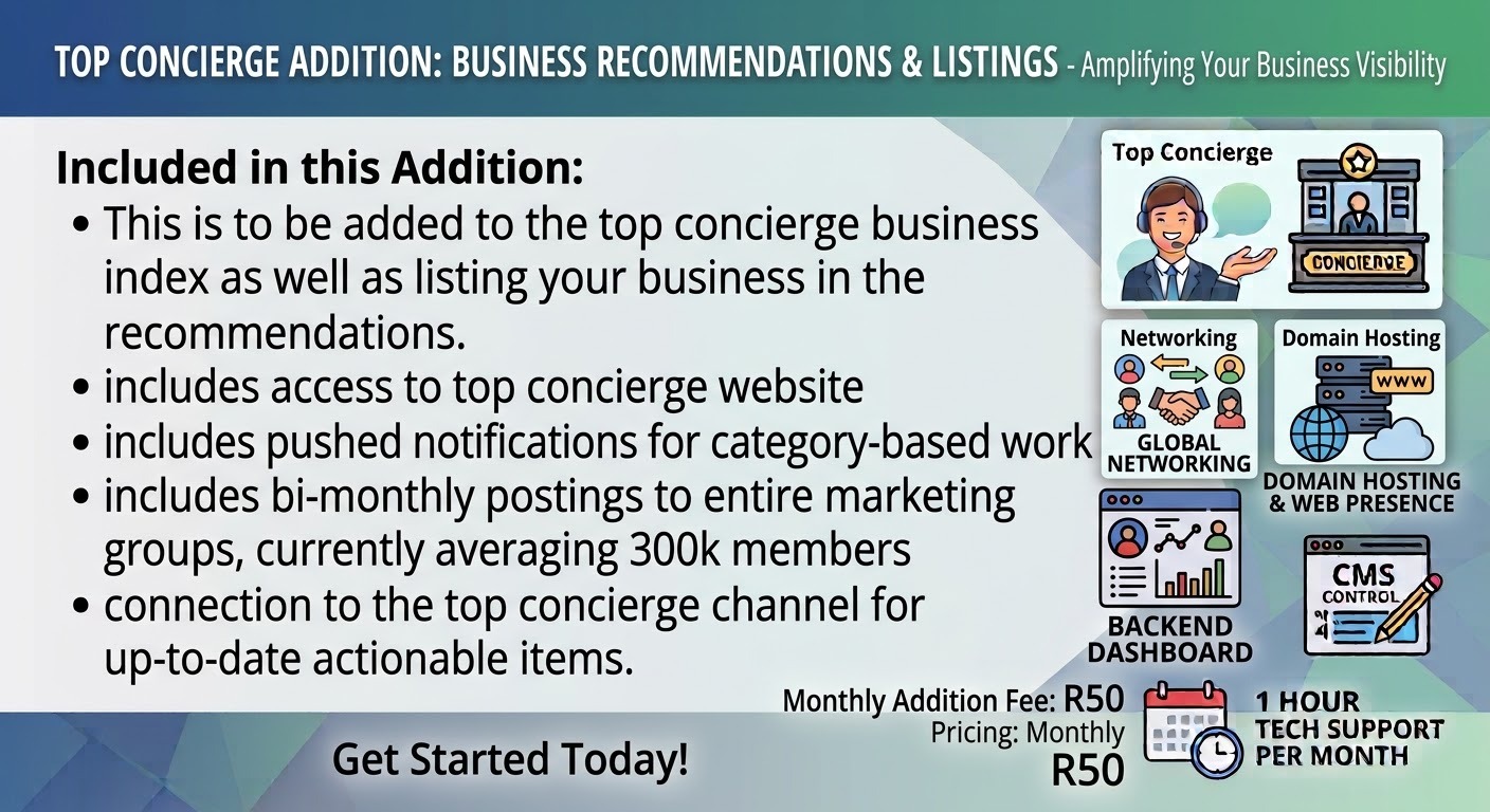 Business Recommendations & Listings — Amplifying Your Business Visibility