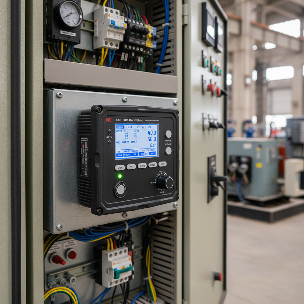 Generator Sync Panel — DSE 8610 MKII