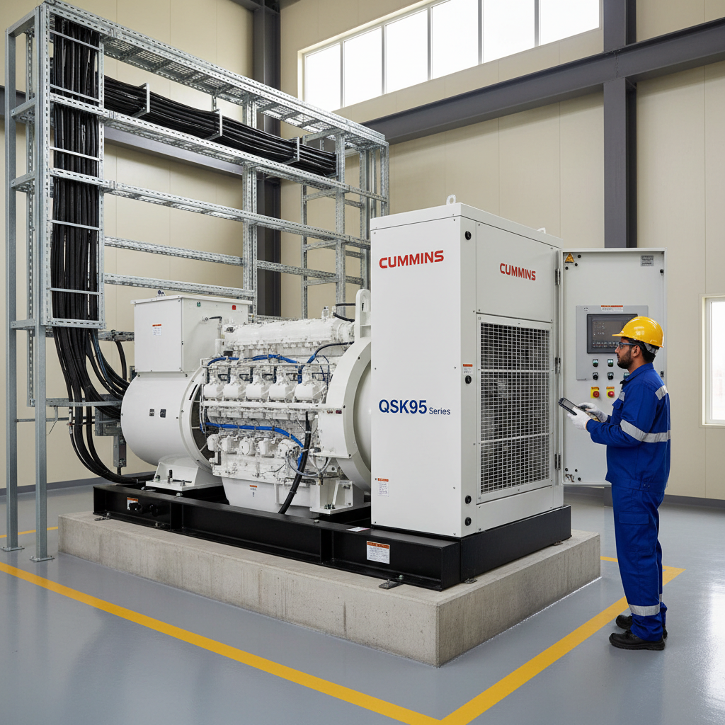 Industrial Generator Installation