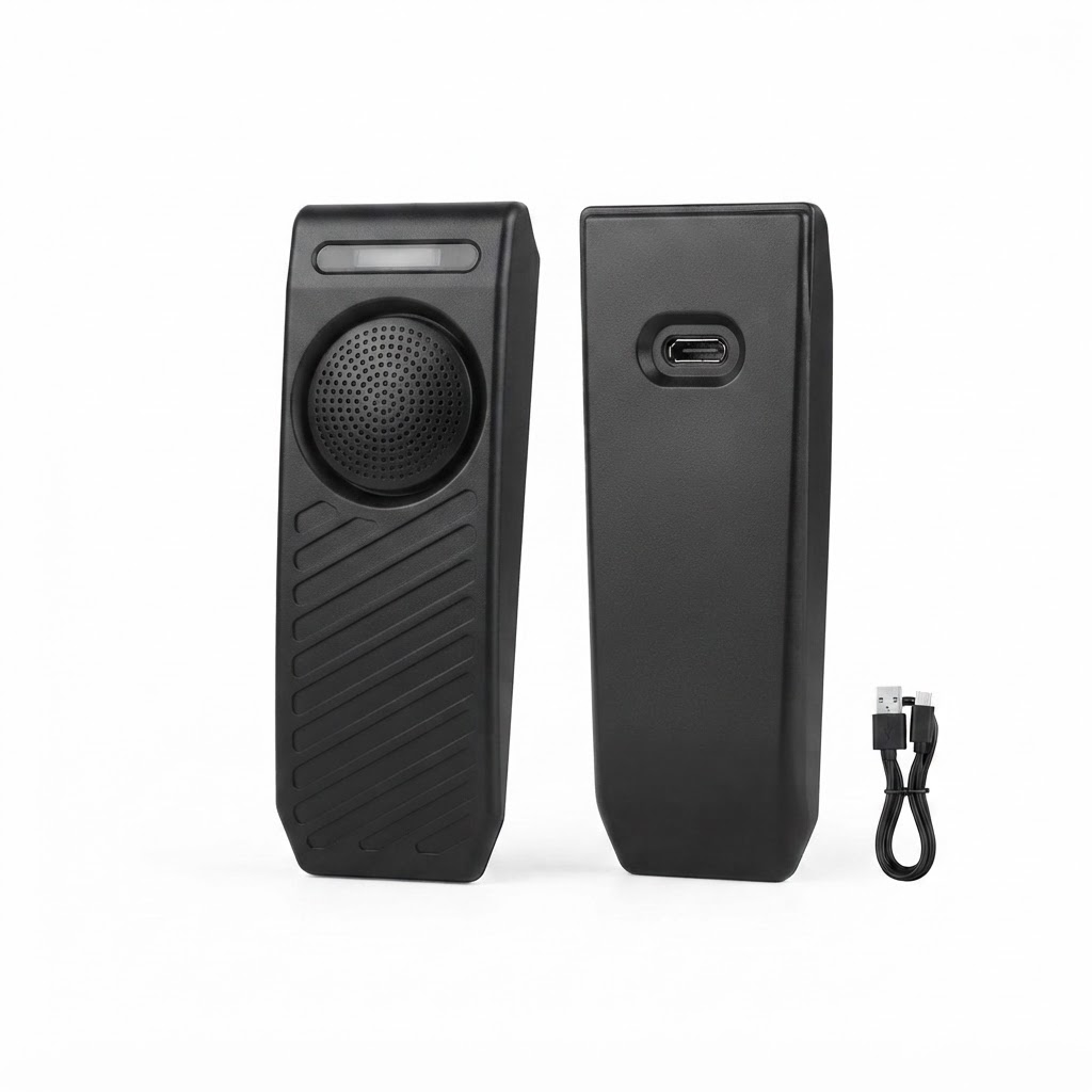 Rechargeable Wedge Door Stop Alarm