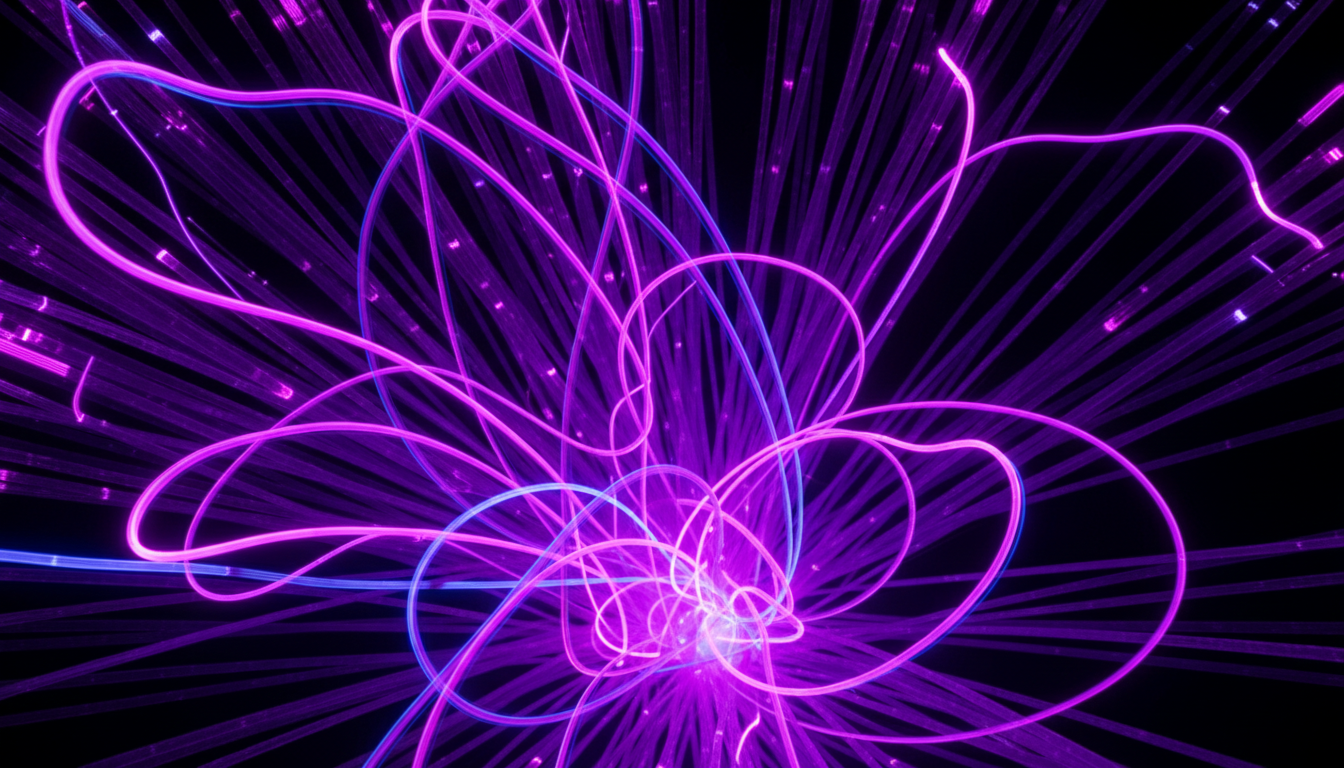 Digital fiber optic data flow