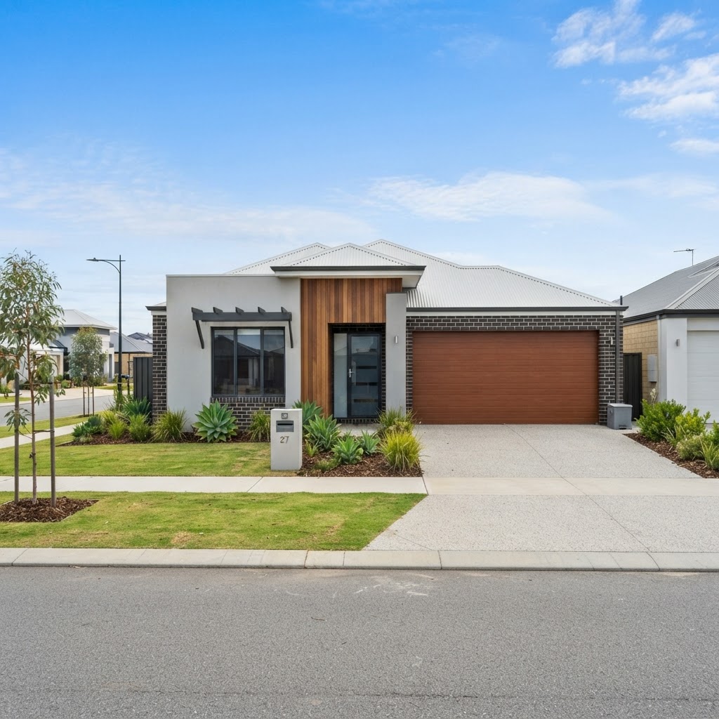 Modern family home — the type of homes our house cleaners service in Landsdale