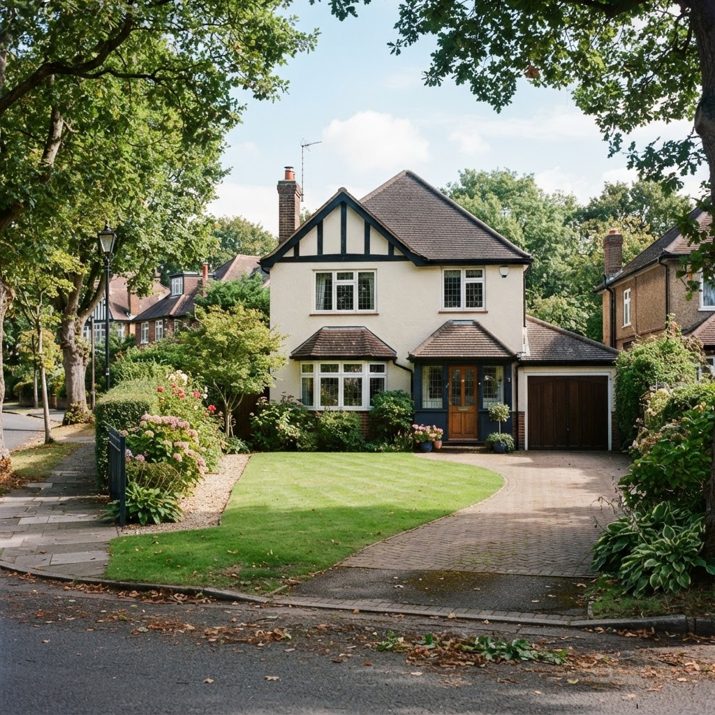 Sparkling clean timber sash windows on a limestone cottage in Beaconsfield