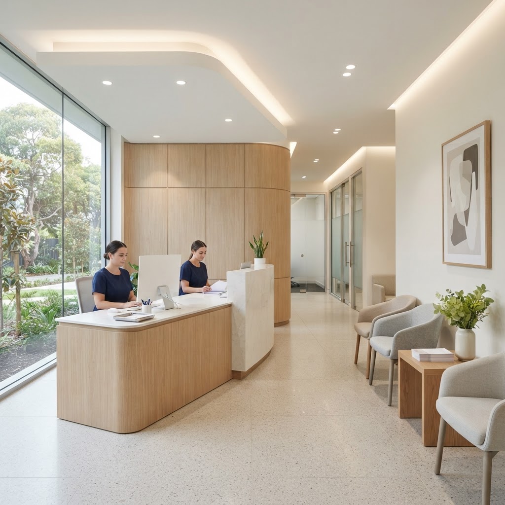 Professional medical centre cleaning in Perth with hospital-grade disinfectant