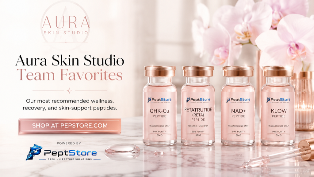 Aura Skin Studio Team Favorites — PeptStore Premium Peptides