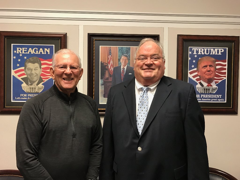 Dr. McClendon with Billy Long