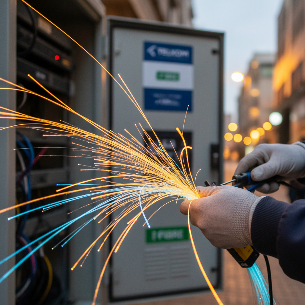 Fibre optic connectivity