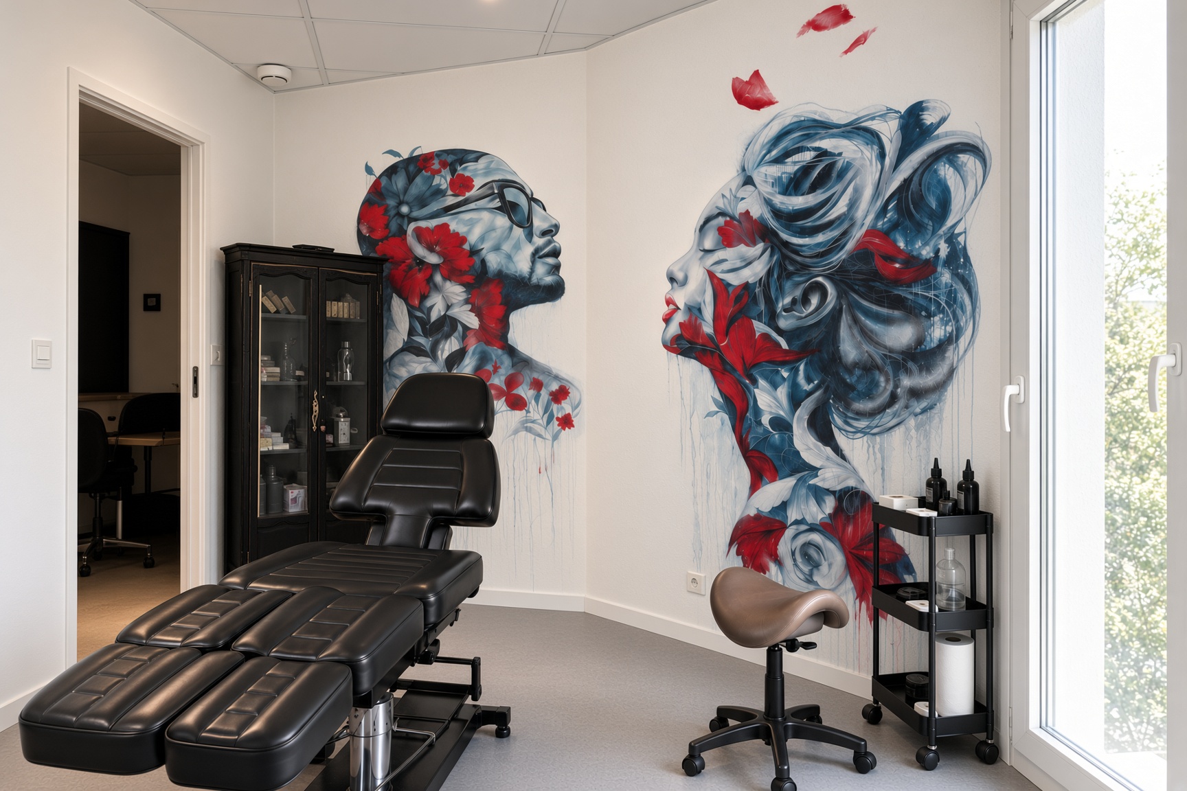 Le salon de tatouage qui accueille la formation