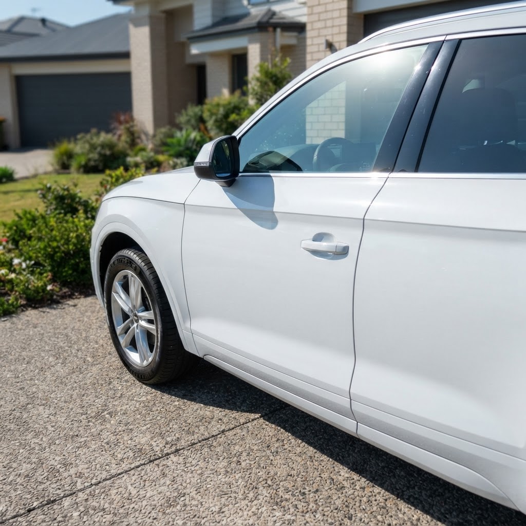 Door Dent & Paint Repair — after