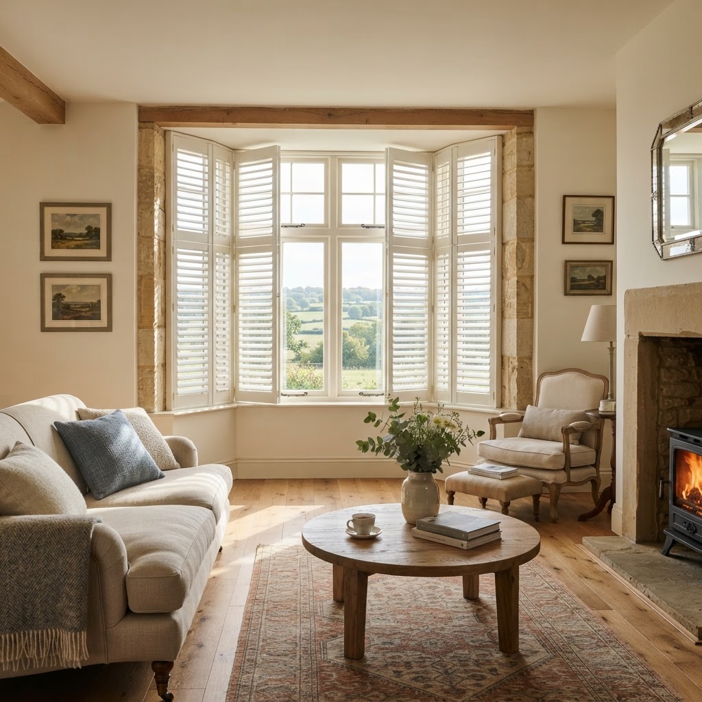 Plantation Shutter Costs 2025: A Pricing Guide for Gloucestershire Homes
