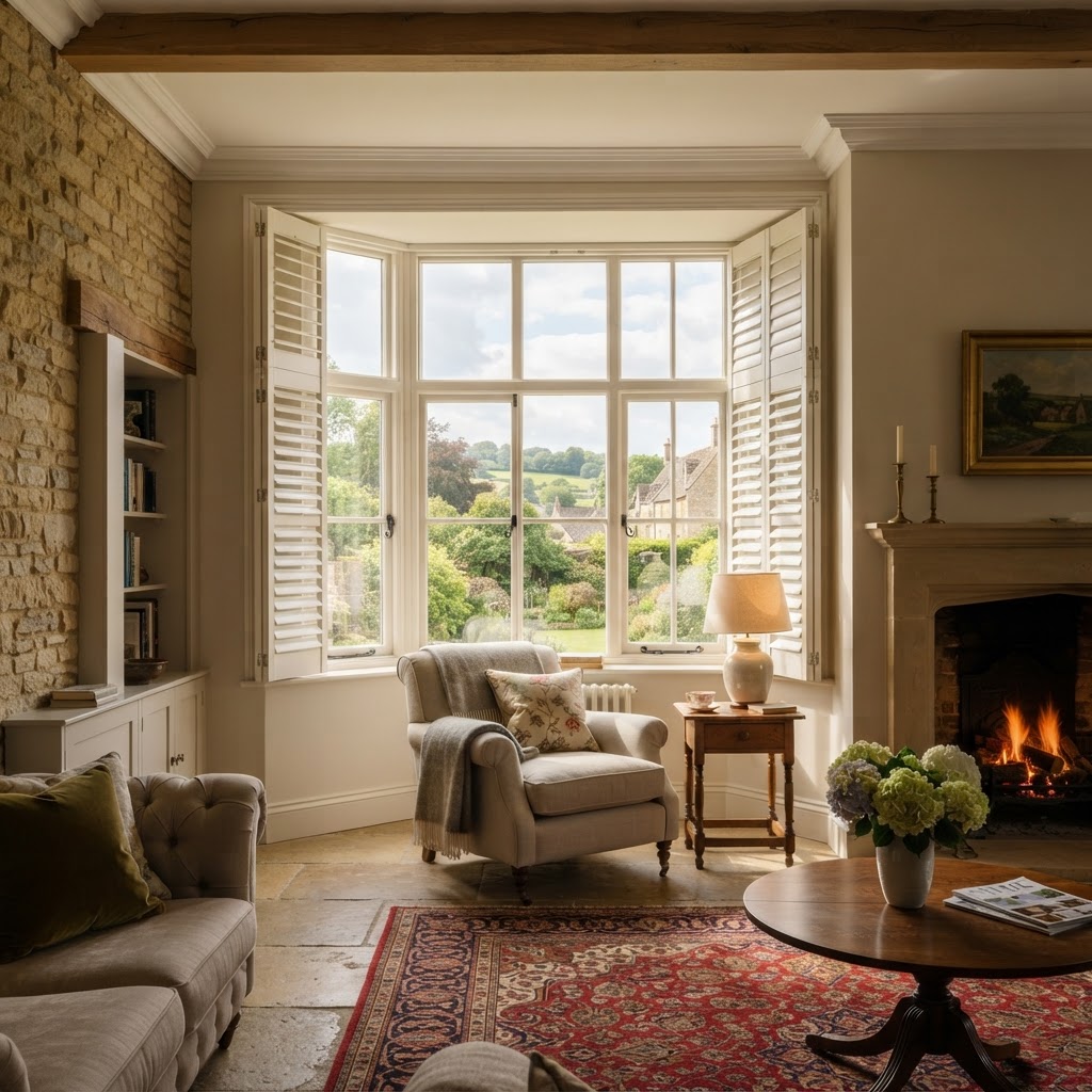 A Complete Guide to Measuring and Installing Plantation Shutters in Victorian Terraced Houses and Edwardian Homes