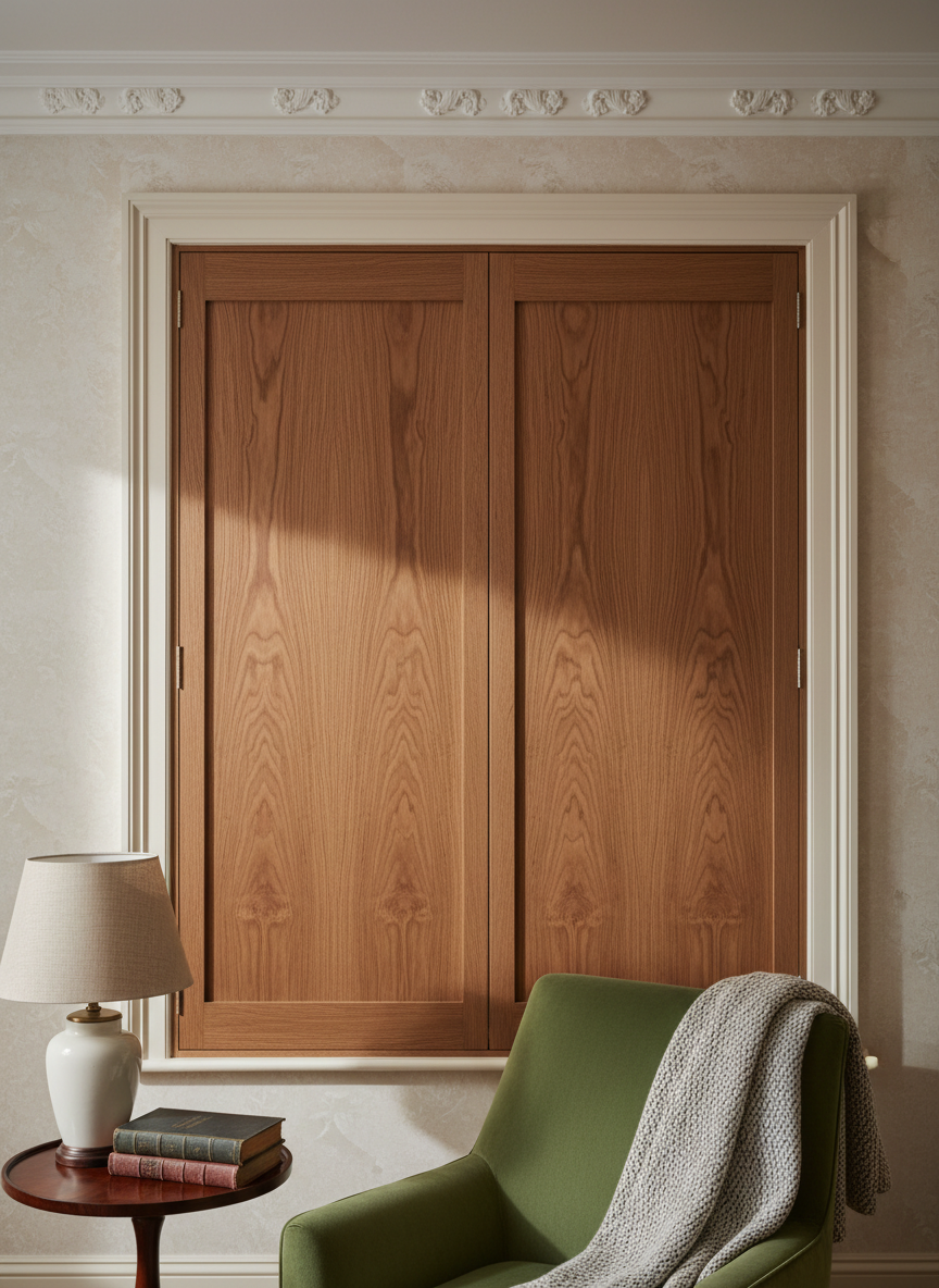 Solid Panel Shutters Cheltenham