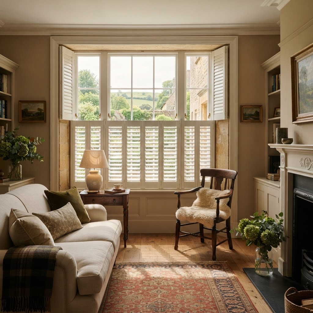 Plantation Shutters vs Curtains: Which Provides Better Insulation for Gloucestershire Homes?