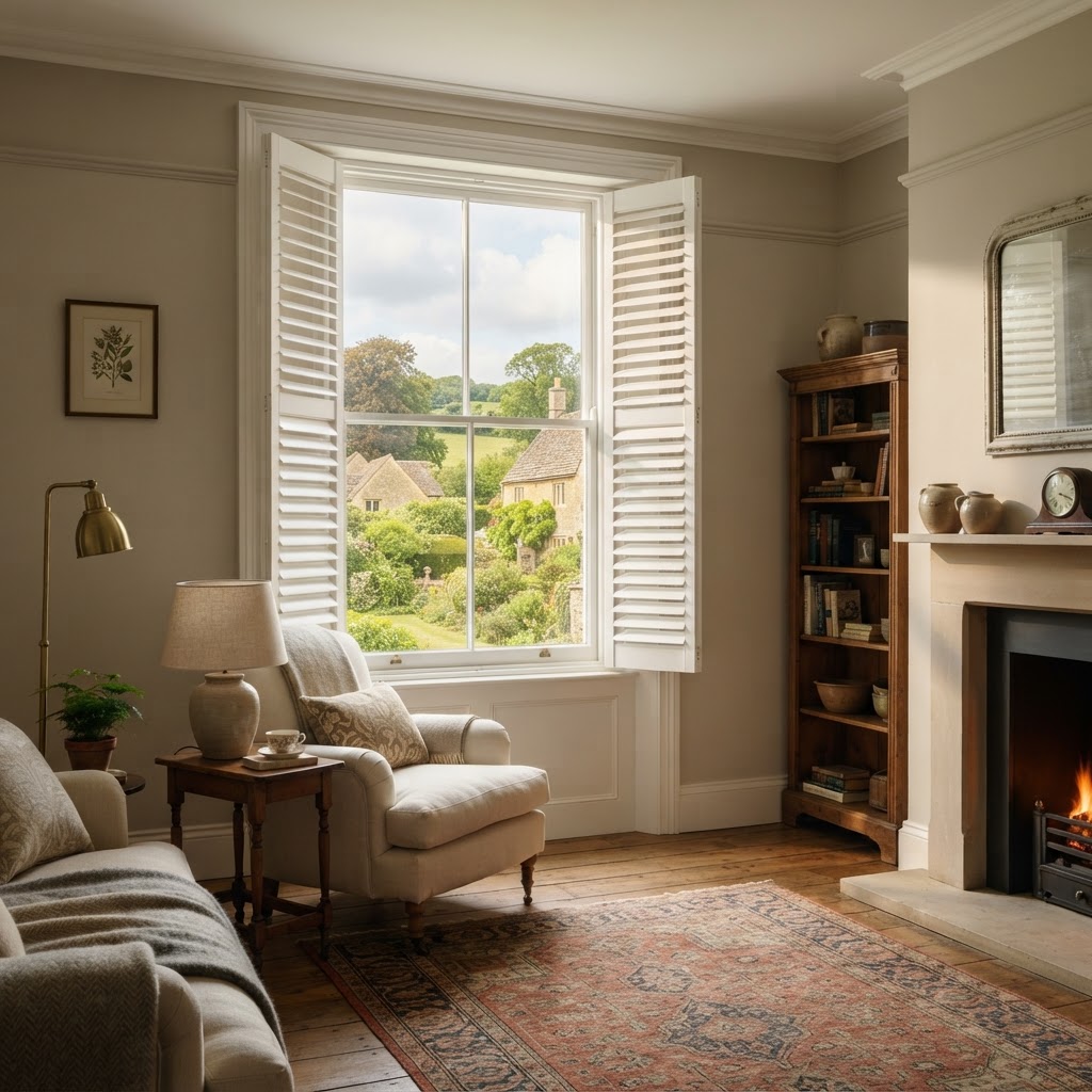 A Complete Guide to Measuring and Installing Plantation Shutters for Bay Windows in Victorian Terraced Houses