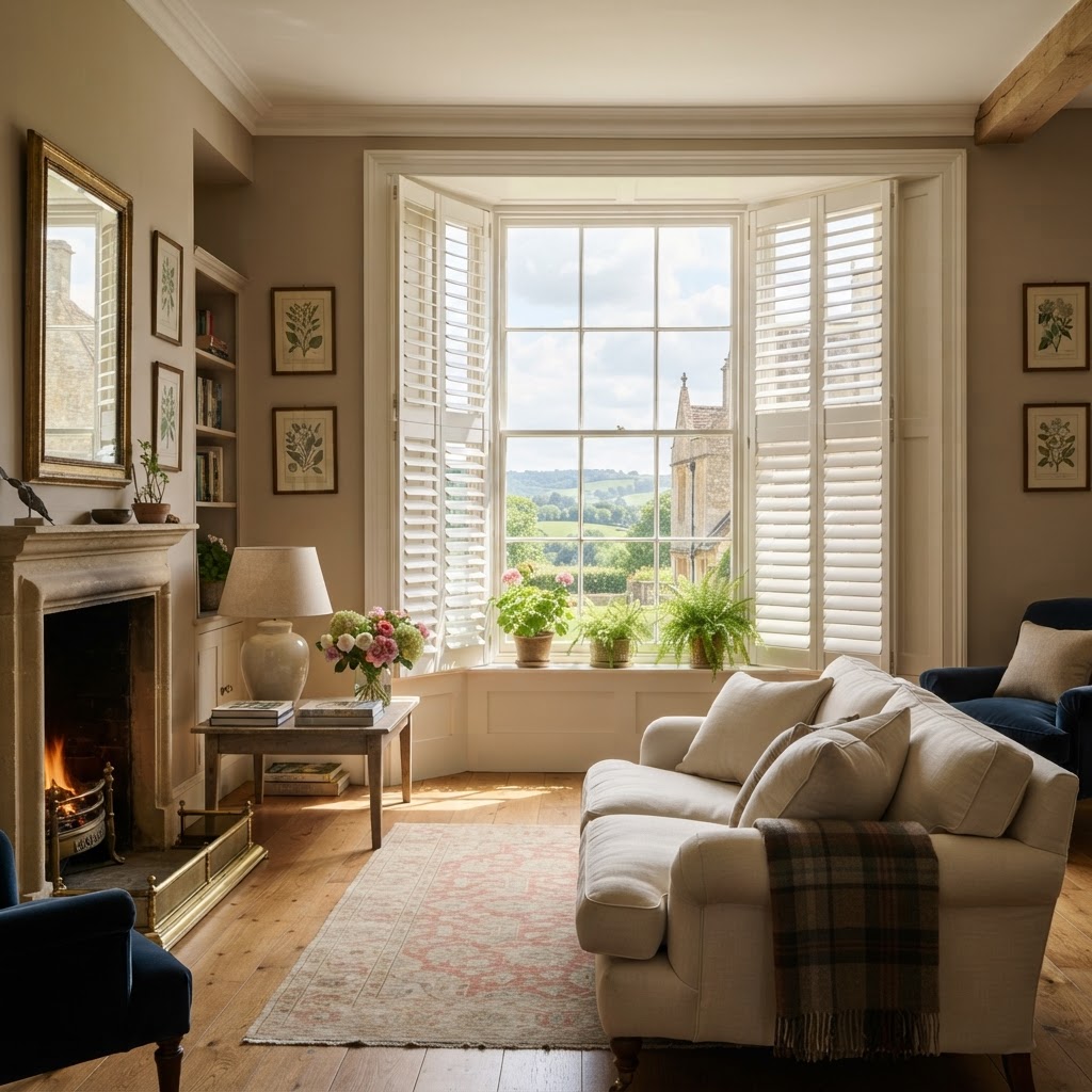 Plantation Shutters for Arched and Shaped Windows: Custom Designs for Gloucestershire Homes
