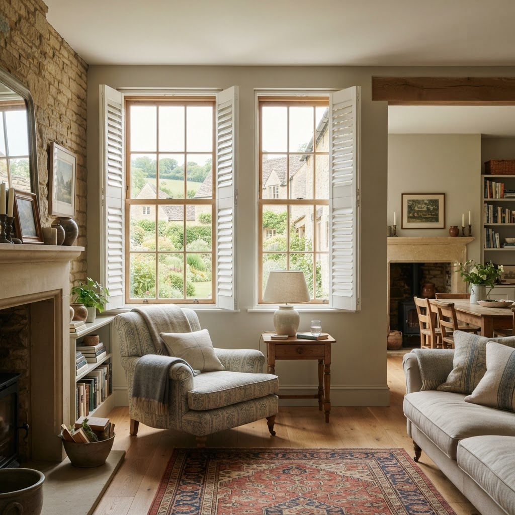 Maximizing Home Insulation: Do Plantation Shutters Stop Draughts in Edwardian Homes and Farmhouse Conversions?