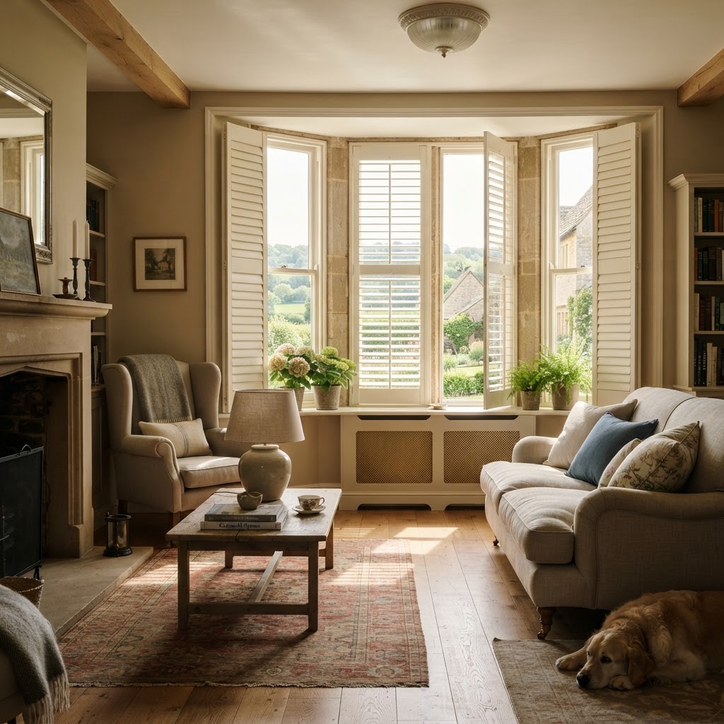 Do Plantation Shutters Improve Energy Efficiency in Cotswold Stone Cottages and Converted Barns?