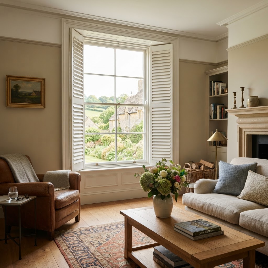 Do Plantation Shutters Reduce Heat Loss in Farmhouses and Bungalows? Energy Efficiency Guide for Gloucestershire Homes