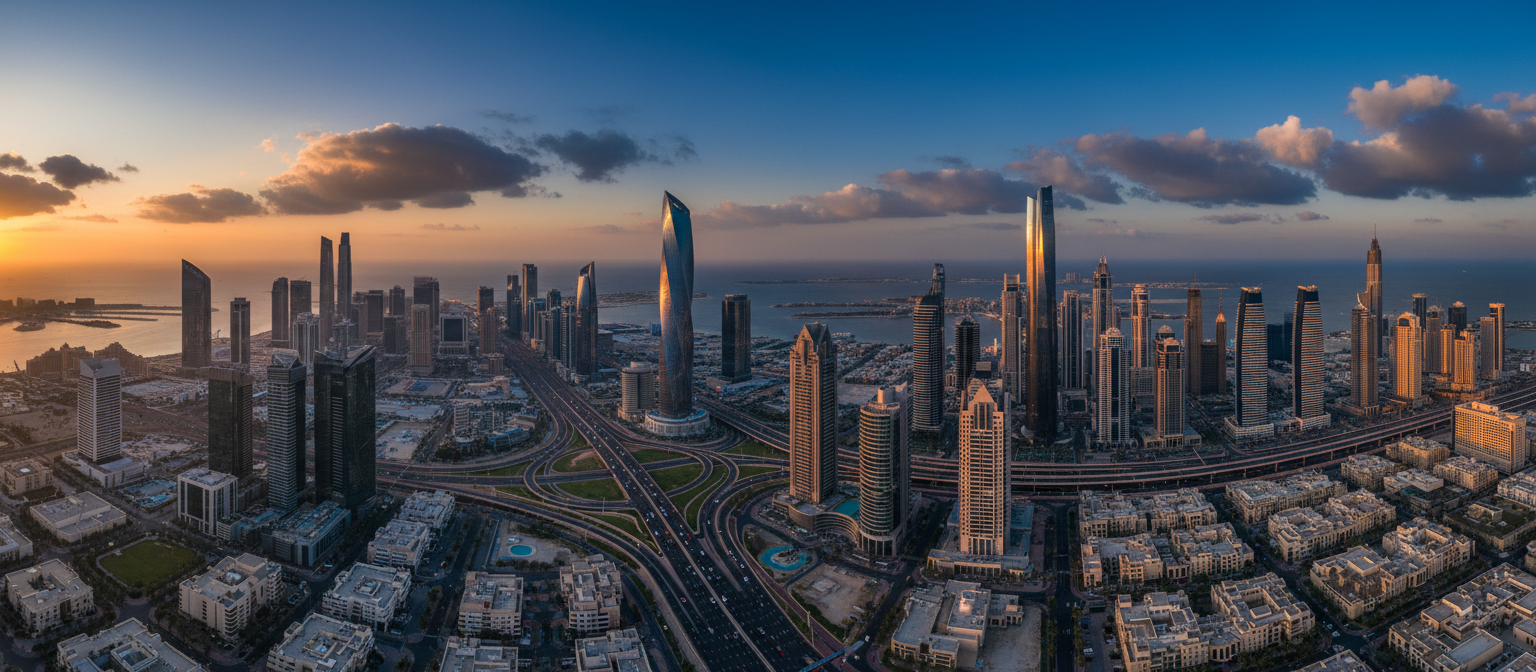 Gulf city skyline