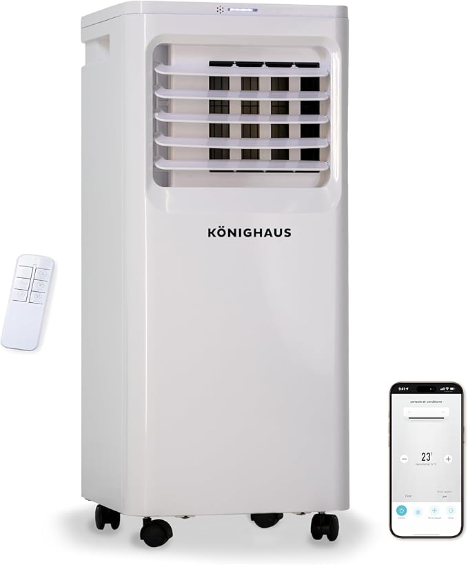 Könighaus 7000 BTU Smart Portable Air Conditioner