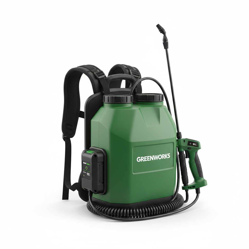 GardenMist 16L Cordless Backpack Sprayer