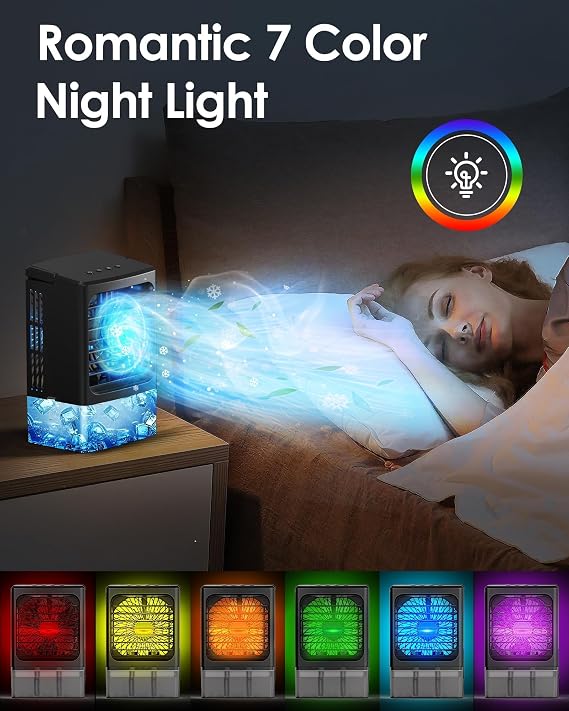 Mini Portable Air Conditioner 4-in-1 Personal Air Cooler