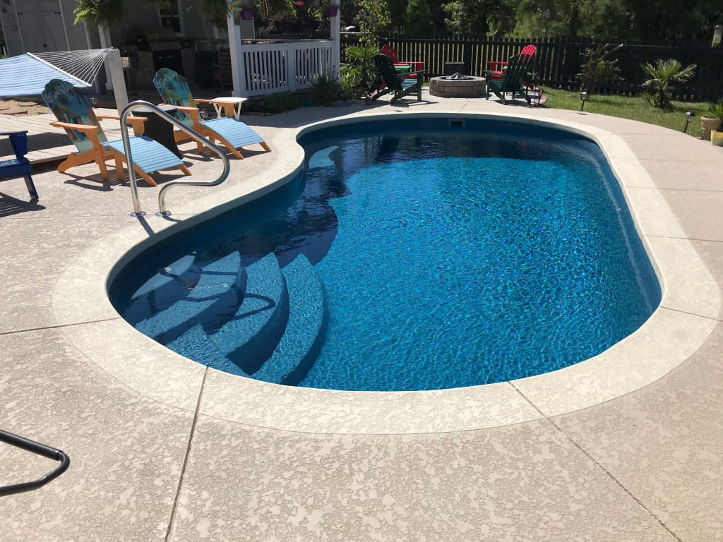 Freeform Backyard Pool