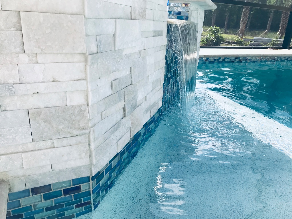 Stone Wall Water Feature