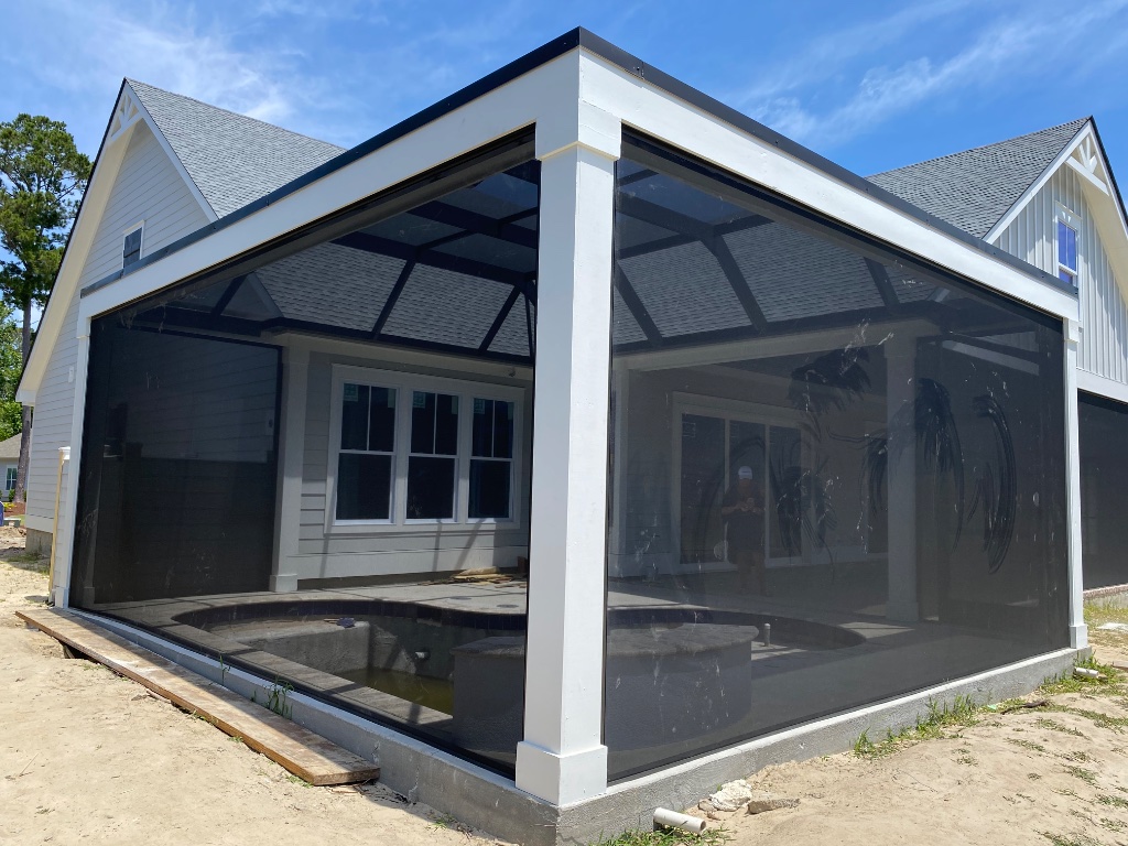 New Pool Enclosure Build