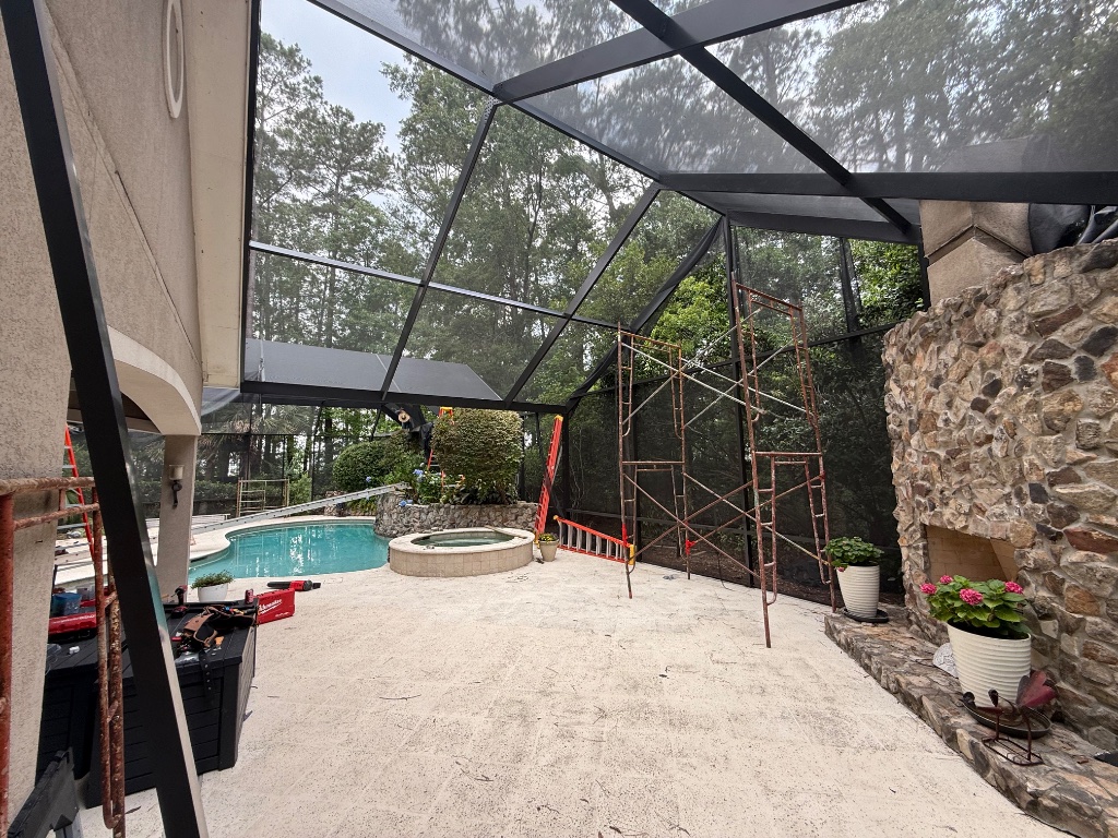 Pool Enclosure Construction