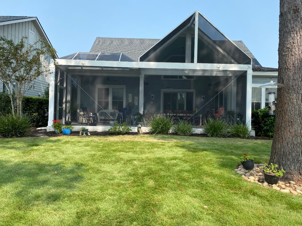 Open-Air Screened Porch